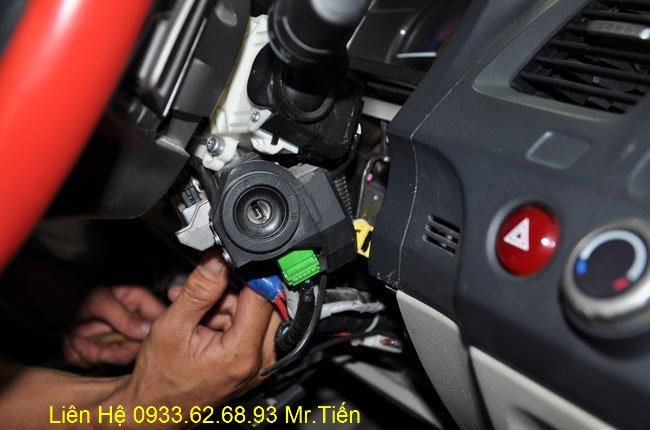 Độ Nút Engine Start Stop/Smart Key Chuyên Nghiệp Cho Honda Civic Tại Tp.Hcm